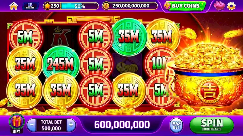 Скачать Infinity Jackpot Casino Slots [Взлом Много монет и МОД Меню] версия 1.4.1 на Андроид