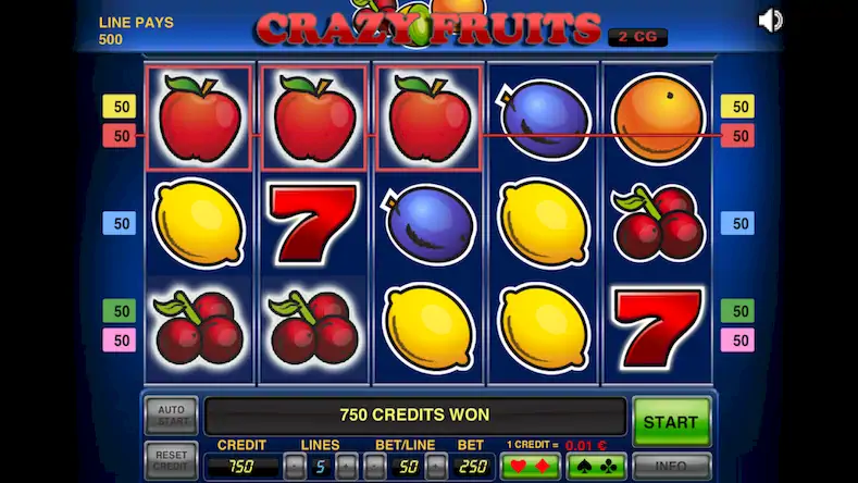 Скачать Crazy Fruits [Взлом Много монет и МОД Меню] версия 1.9.1 на Андроид