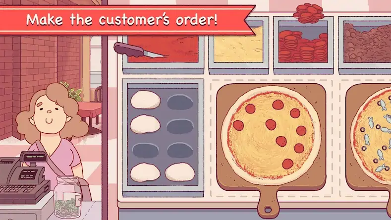 Скачать Good Pizza, Great Pizza [Взлом на деньги и МОД Меню] версия 0.4.2 на Андроид
