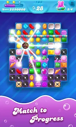 Скачать Candy Crush Soda Saga [Взлом на деньги и МОД Меню] версия 2.2.5 на Андроид