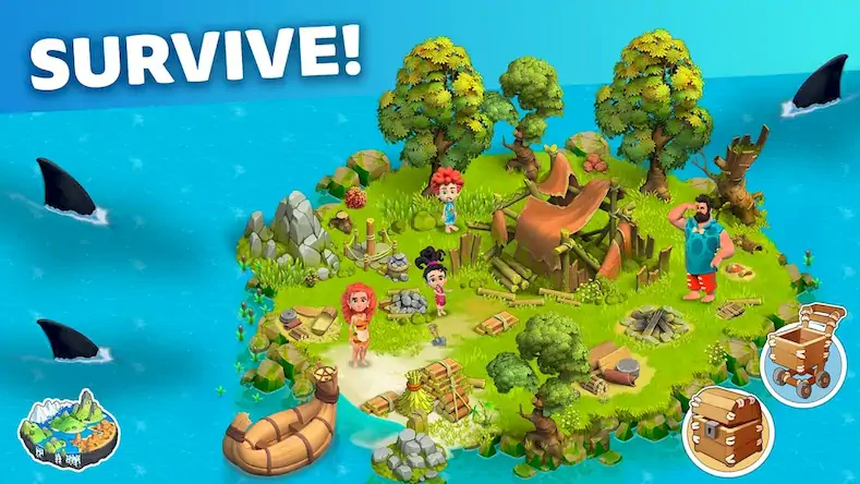 Скачать Family Island™ — Farming game [Взлом Много монет и МОД Меню] версия 0.5.7 на Андроид