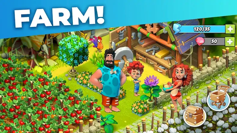 Скачать Family Island™ — Farming game [Взлом Много монет и МОД Меню] версия 0.5.7 на Андроид