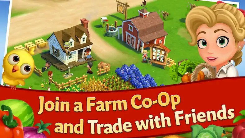Скачать FarmVille 2: Country Escape [Взлом Бесконечные деньги и МОД Меню] версия 0.1.1 на Андроид