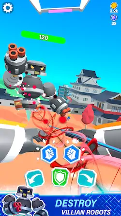 Скачать Mechangelion - Robot Fighting [Взлом Много монет и МОД Меню] версия 2.7.6 на Андроид