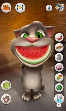 Скачать Talking Tom Cat [Взлом Бесконечные монеты и МОД Меню] версия 2.1.1 на Андроид