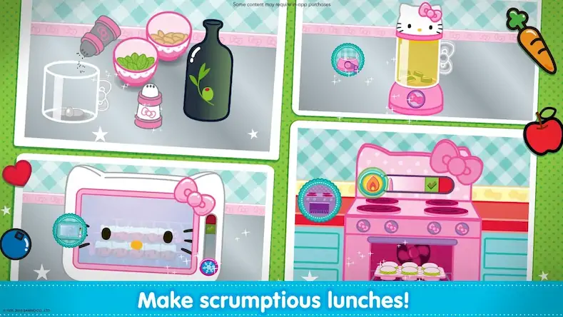 Скачать Hello Kitty Lunchbox [Взлом Бесконечные монеты и МОД Меню] версия 0.4.1 на Андроид