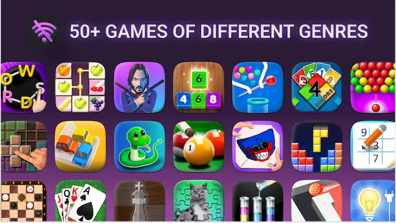 Скачать Offline Games - Fun - No WiFi [Взлом на монеты и МОД Меню] версия 2.1.7 на Андроид