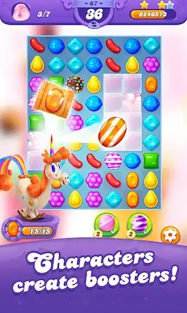 Скачать Candy Crush Friends Saga [Взлом Бесконечные деньги и МОД Меню] версия 2.1.6 на Андроид