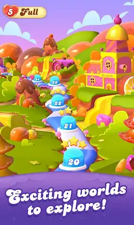 Скачать Candy Crush Friends Saga [Взлом Бесконечные деньги и МОД Меню] версия 2.1.6 на Андроид