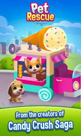 Скачать Pet Rescue Saga [Взлом Бесконечные деньги и МОД Меню] версия 1.7.8 на Андроид