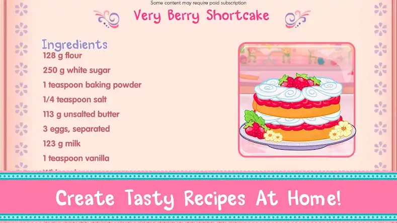Скачать Strawberry Shortcake Bake Shop [Взлом Бесконечные монеты и МОД Меню] версия 1.1.6 на Андроид