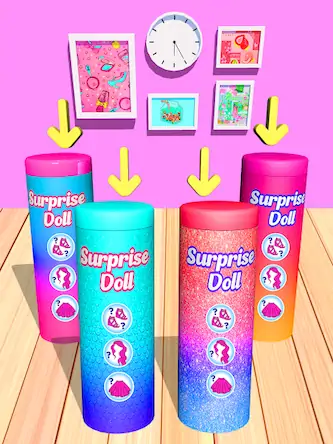 Скачать Color Reveal Suprise Doll Game [Взлом на деньги и МОД Меню] версия 2.4.9 на Андроид
