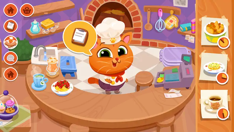 Скачать Bubbu Restaurant - My Cat Game [Взлом Бесконечные монеты и МОД Меню] версия 2.7.3 на Андроид