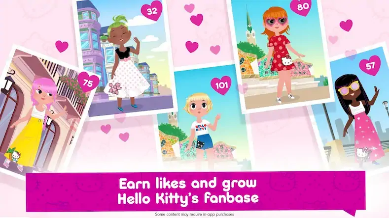 Скачать Hello Kitty Fashion Star [Взлом Много денег и МОД Меню] версия 2.2.1 на Андроид