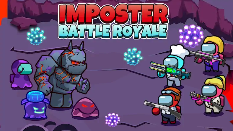 Скачать Imposter Battle Royale [Взлом на деньги и МОД Меню] версия 0.8.7 на Андроид