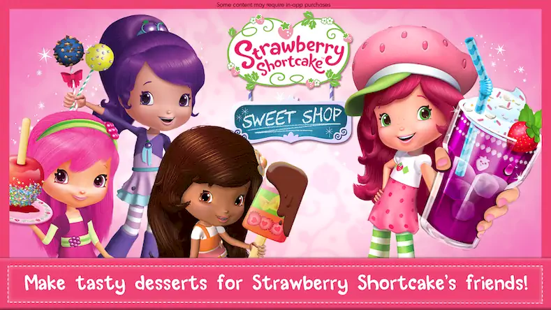 Скачать Strawberry Shortcake Sweets [Взлом на монеты и МОД Меню] версия 2.3.7 на Андроид