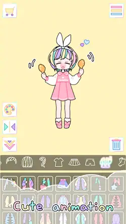 Скачать Pastel Girl : Dress Up Game [Взлом Бесконечные деньги и МОД Меню] версия 0.7.8 на Андроид