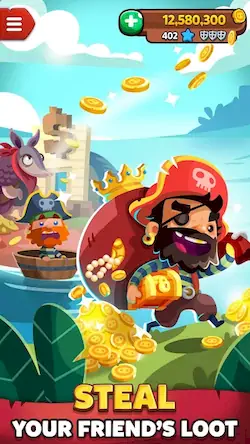 Скачать Pirate Kings™️ [Взлом Бесконечные деньги и МОД Меню] версия 2.6.2 на Андроид