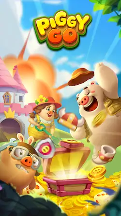 Скачать Piggy GO - Clash of Coin [Взлом Бесконечные деньги и МОД Меню] версия 0.6.1 на Андроид