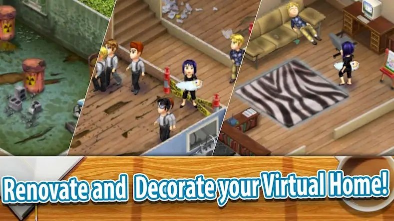 Скачать Virtual Families 2 [Взлом Много денег и МОД Меню] версия 0.3.7 на Андроид