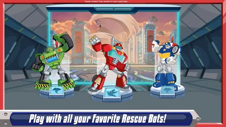 Скачать Transformers Rescue Bots: Dash [Взлом Бесконечные монеты и МОД Меню] версия 1.2.7 на Андроид