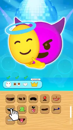 Скачать Emoji DIY Mixer [Взлом на монеты и МОД Меню] версия 1.4.5 на Андроид