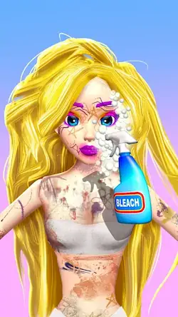 Скачать Doll Makeover - DIY 3D Dolly [Взлом Бесконечные деньги и МОД Меню] версия 0.5.4 на Андроид