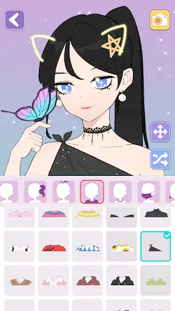 Скачать Vlinder Avatar Maker: dress up [Взлом Много монет и МОД Меню] версия 1.7.2 на Андроид