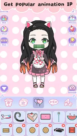 Скачать Vlinder Doll: Dress up games [Взлом Много монет и МОД Меню] версия 2.7.5 на Андроид