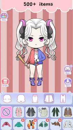 Скачать Vlinder Doll: Dress up games [Взлом Много монет и МОД Меню] версия 2.7.5 на Андроид