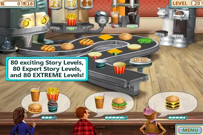 Скачать Burger Shop [Взлом Много денег и МОД Меню] версия 0.7.6 на Андроид