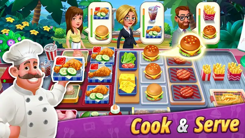 Скачать Cooking Super Star -Tasty City [Взлом на деньги и МОД Меню] версия 1.4.5 на Андроид