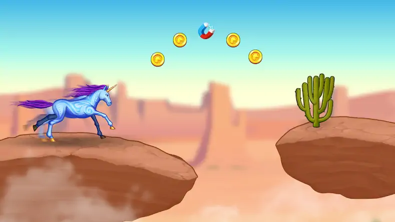 Скачать Unicorn Dash: Magical Run [Взлом на монеты и МОД Меню] версия 2.2.9 на Андроид