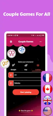 Скачать Couple Games for Lovers [Взлом на монеты и МОД Меню] версия 1.7.7 на Андроид