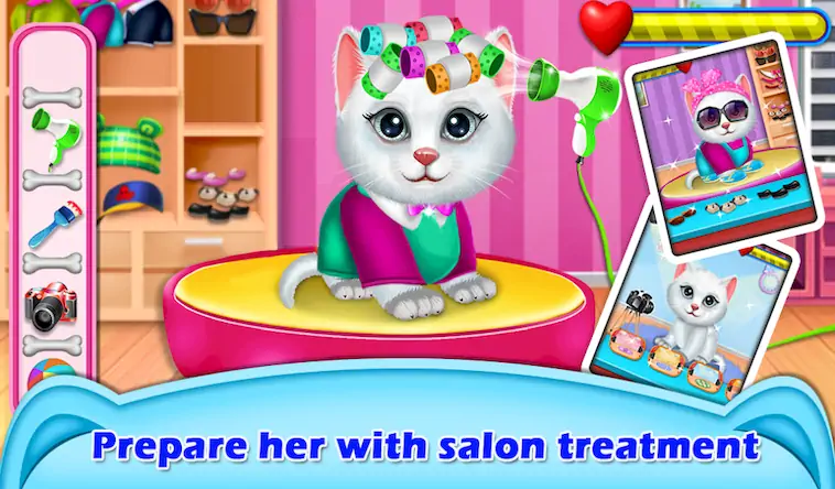 Скачать My Kitty Salon Makeover Games [Взлом Бесконечные монеты и МОД Меню] версия 1.4.4 на Андроид