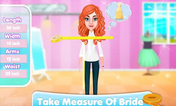 Скачать Wedding Dress Up Tailor Shop [Взлом Много денег и МОД Меню] версия 1.5.2 на Андроид