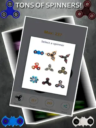 Скачать Super Fidget Spinner Puzzles [Взлом Бесконечные деньги и МОД Меню] версия 0.2.8 на Андроид
