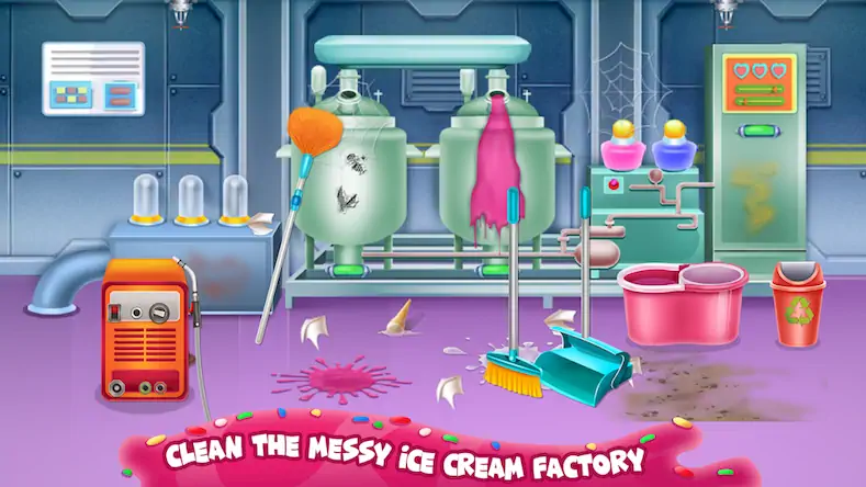 Скачать Fantasy Ice Cream Factory [Взлом Много денег и МОД Меню] версия 2.6.2 на Андроид