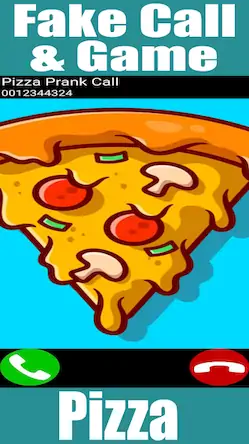 Скачать Fake Call Pizza 2 Game [Взлом Много монет и МОД Меню] версия 1.2.2 на Андроид