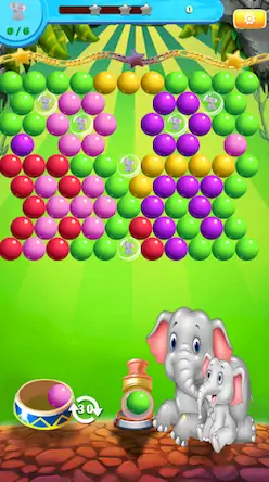 Скачать Elephant Bubble Shooter [Взлом Много монет и МОД Меню] версия 0.7.5 на Андроид