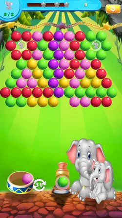 Скачать Elephant Bubble Shooter [Взлом Много монет и МОД Меню] версия 0.7.5 на Андроид