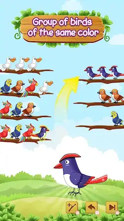 Скачать Bird Sort: Color Bird Sort [Взлом Бесконечные деньги и МОД Меню] версия 0.5.6 на Андроид