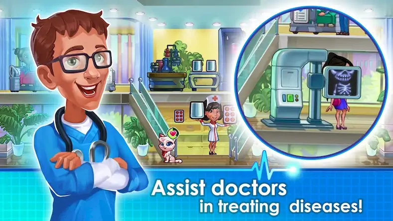 Скачать Doctor Dash ASMR Hospital [Взлом Много монет и МОД Меню] версия 0.2.5 на Андроид