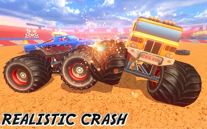 Скачать Monster Truck : Dirt Stunts [Взлом на монеты и МОД Меню] версия 1.3.3 на Андроид