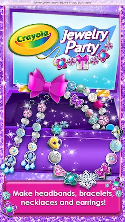 Скачать Crayola Jewelry Party [Взлом Много монет и МОД Меню] версия 1.4.4 на Андроид