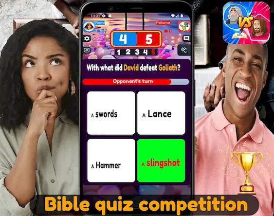 Скачать Bible quiz competition [Взлом Много монет и МОД Меню] версия 0.5.5 на Андроид