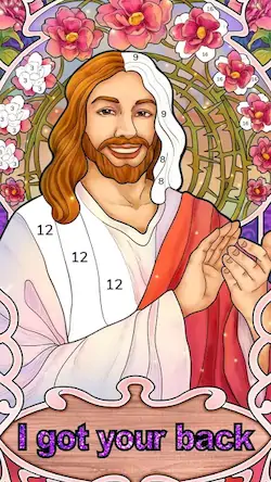 Скачать Bible Coloring Paint By Number [Взлом Бесконечные монеты и МОД Меню] версия 2.2.9 на Андроид