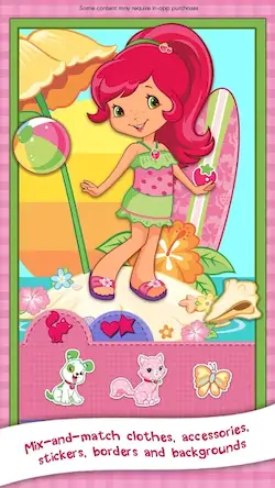 Скачать Strawberry Shortcake Dress Up [Взлом Много денег и МОД Меню] версия 1.5.6 на Андроид