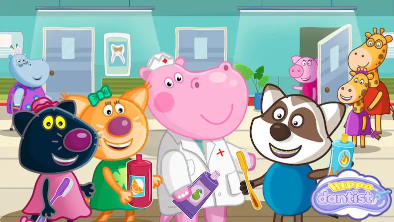 Скачать Kids Doctor: Dentist [Взлом Бесконечные деньги и МОД Меню] версия 1.6.4 на Андроид