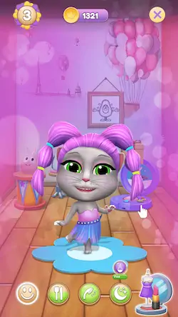 Скачать Virtual Pet Lily 2 - Cat Game [Взлом Много денег и МОД Меню] версия 0.3.6 на Андроид